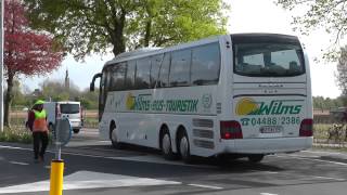 Buses near Keukenhof NL 15 april 2014 part 2 of 2 [upl. by Deyas]