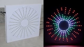 How To Make RGB LED CHAKRI Using WS2812B LED Strip [upl. by Drofnelg24]