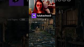 Tora gets away with offing the Riverwood chicken  lulukachoo3 on Twitch [upl. by Tereb474]