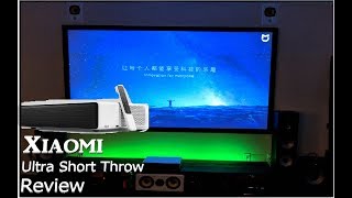 Xiaomi Mi Laser Projector Review Full Test Set Up Screen Type How to Change to English [upl. by Nairadal]