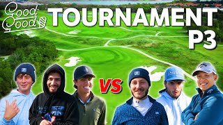 Good Good Enters 4 Man Scramble Golf Tournament  Team Twigs Vs Stumps  Part 3 [upl. by Tongue]