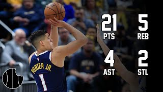 Michael Porter Jr Highlights  Nuggets vs Heat  8th Nov 2024 [upl. by Rustie]