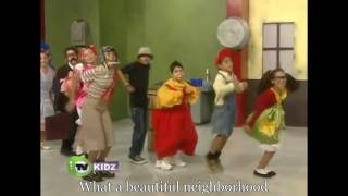 El Chavo Que Bonita Vecindad English Subbed [upl. by Scibert]