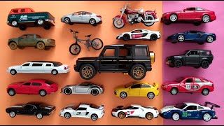 Diecast Metal Scale Various Model CARS Sedan SUV Sports Offroad Coupe Hatchback Bike Bus [upl. by Schaper134]