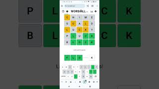 Find ALL the Wordle answers WordALL puzzle for 3 Nov 24 speedsolving puzzlegame [upl. by Lesde]