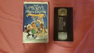 Opening To Mickeys Magical Christmas Snowed In At The House of Mouse 2001 VHS [upl. by Biagi]