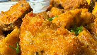 Air Fryer Breaded Mushrooms Recipe [upl. by Crispin]