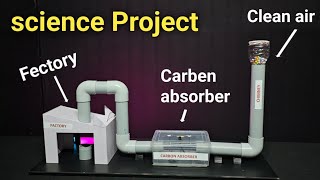 Carbon Purification for industries  Save environment Project  science Project  part 3 [upl. by Cammy]