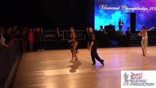 Stirparo amp Petronilli  DSH UC 2024 Adult Open Latin 4th Round Jive [upl. by Scott]