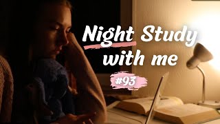 2Hour Study with Me at Night 🌙  Lofi study music 🎵  Focus Pomodoro 255  real time  cozy chill🌱 [upl. by Nnairek898]