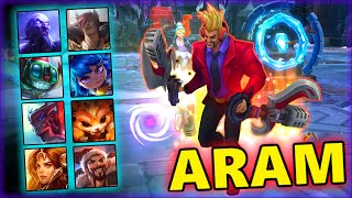 ARAM LOL FUN Moments 2023 Draven Yone Poppy Leona Ziggs Ryze Gnar 184 [upl. by Anaicul]