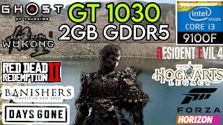 GT 1030  I3 9100F amp 16GB Ram  Test In 10 Games In 2024 [upl. by Hayyikaz641]