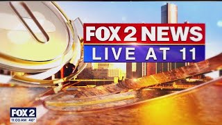 Detroit news headlines FOX 2 Live at 11 [upl. by Yak270]