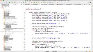 Comparable and Comparator in Collection [upl. by Dickerson]