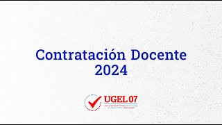 TUTORIAL  CONTRATO DOCENTE 2024 [upl. by Zizaludba651]