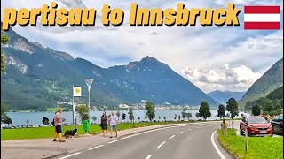 Driving from pertisau to sillpark in Innsbruck [upl. by Nivi]