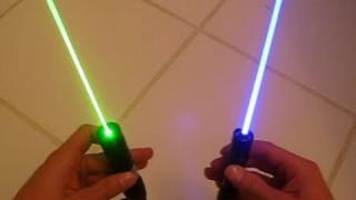 Blue Lasers vs Green Lasers Which are Better [upl. by Ashby779]