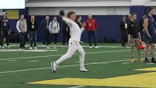 JJ McCarthy Full Pro Day Highlights Every Throw [upl. by Anwad786]