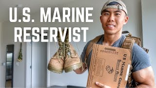 Day In The Life Of A Marine Reservist DRILL WEEKEND [upl. by Ocirnor]