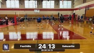 Foothills vs Sahuarita  Varsity [upl. by Dominick363]