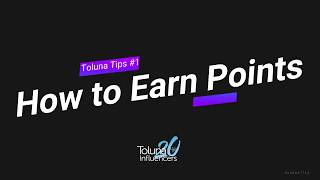 Toluna Philippines  How to Earn Points [upl. by Kurtis]