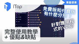 iTop VPN 評價｜如何設定功能及註冊、完整教學跨區評測 [upl. by Hedwig]