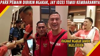 KEPULANGAN PEMAIN TIMNAS JAY IDZES KETEMU KEMBARANNYA [upl. by Adiraf]