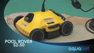 Aquabot Pool Rover S250 Robotic Pool Cleaner [upl. by Akimrehs]