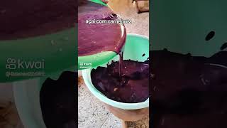 Açaí com carne [upl. by Starlin]