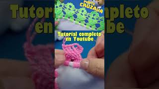 crochet puntillasparaservilletas hechoamano puntillas bordado puntillasmaribel tutorial [upl. by Idnak388]