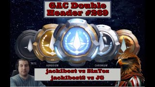 SWGOH GAC 2 Consolatory rounds 3v3 Double Header 269 [upl. by Aima901]