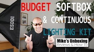 Best Budget Studio Lighting Kit From ESDDI PS025 [upl. by Tunnell625]