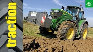 John Deere 6170M im tractionTest [upl. by Balthasar634]