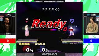 CT GamerCon 7 SSBM  HoG  Arty Peach vs mie011 Fox  Melee WR2 [upl. by Dagney]