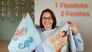 Simply in Stitches FlossTube Sharing my Cross Stitch Finishes  New Start amp Projects [upl. by Leuams944]