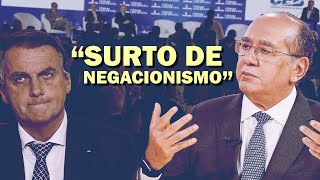 EM EVENTO DO 247 GILMAR MENDES CITA quotSURTO DE NEGACIONISMOquot NO GOVERNO BOLSONARO  Cortes 247 [upl. by Suollecram]