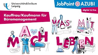 KauffrauKaufmann für Büromanagement  JobPointAZUBI 2021  UKL [upl. by Lerraf281]