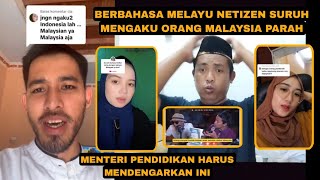 DI SURUH MENGAKU JADI ORANG MALAYSIA KARENA BERBAHASA MELAYU [upl. by Ilonka]