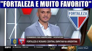 FORTALEZA E MUITO FAVORITO PARA A PARTIDA DE VOLTA CONTRA O RASARIO CENTRAL FABIO SANTOS [upl. by Hein2]