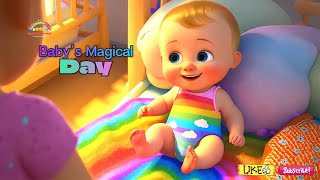 The Babys Magical Day  A fun song for baby and kids [upl. by Asnerek]