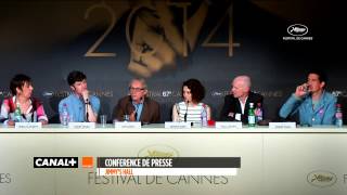 Cannes 2014  Ken Loach  quotNous sommes tous sous la poigne du néolibéralismequot [upl. by Mathias]