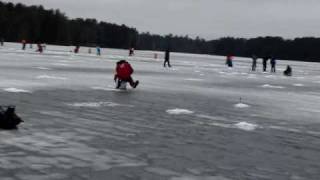 World Ice Fishing Championship Part 2 Rhinelander WI [upl. by Auoy588]