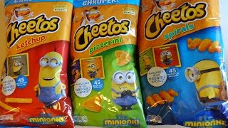 Cheetos Snack 15 Big Promo Pack with Stickers amp Album European Collection [upl. by Iover]