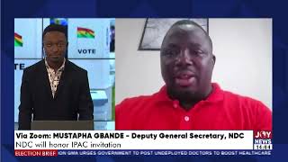 Political parties must be given the opportunity to make inputs into the calendar of the EC  Gbande [upl. by Sorac]