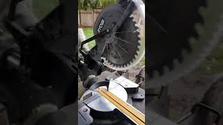 Fast Tool Reviews Ryobi mitre saw [upl. by Lawler]