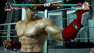 Tekken 7 Jin Kazama VS Lili Rochefort 10 [upl. by Carling]