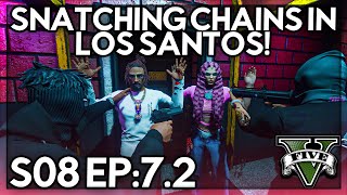 Episode 72 Snatching Chains In Los Santos  GTA RP  Grizzley World Whitelist [upl. by Bonita]