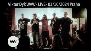 Viktor Dyk WAW  LIVE Koncert  01102024 Praha [upl. by Tillion612]