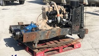 Cummins 4BT 39L Engine Rotary Pump TEST RUN  CA TRUCK PARTS [upl. by Dett]