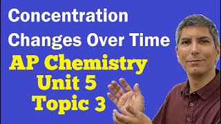 Concentration Changes Over Time  AP Chem Unit 5 Topic 3 [upl. by Rip303]